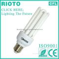 <HOT!!!>low pric 160w T4 17mm 8U Shape energy saving bulb